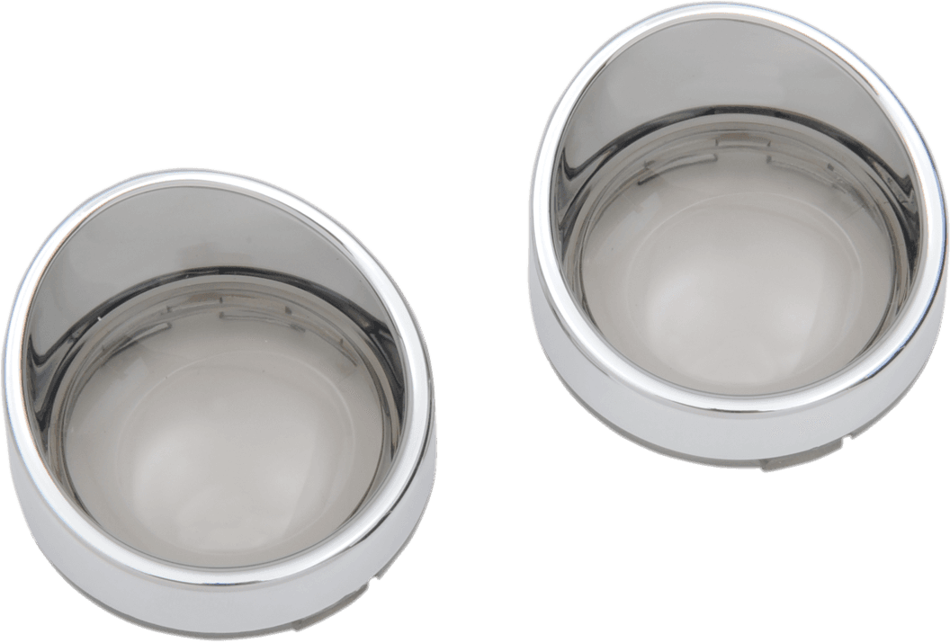 DRAG SPECIALTIES 2020-0399 Visor-Style Bezel/Lenses - Smoke