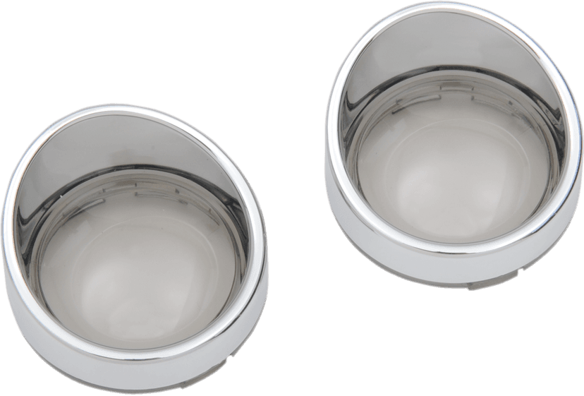 DRAG SPECIALTIES 2020-0399 Visor-Style Bezel/Lenses - Smoke