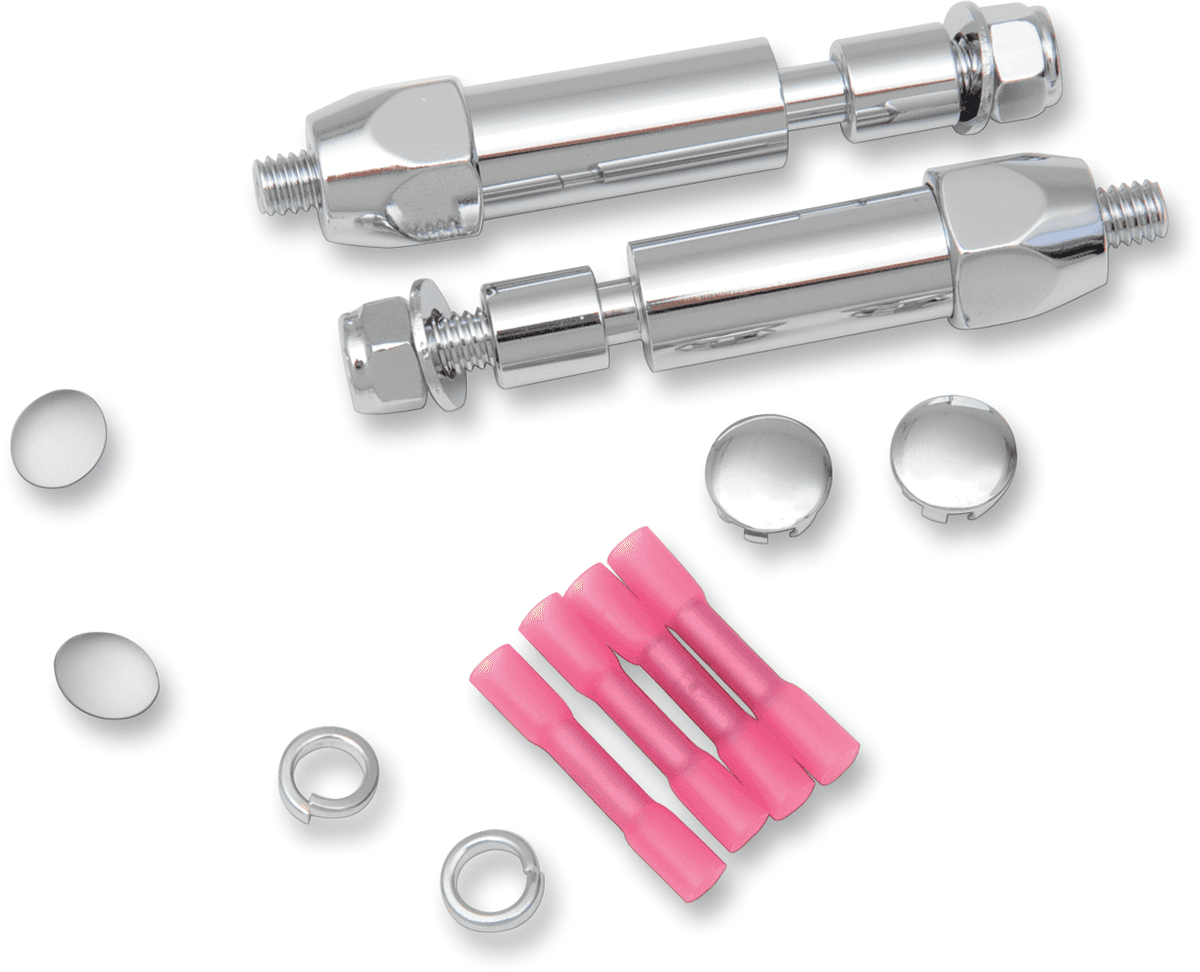 DRAG SPECIALTIES 2020-0411 Turn Signal Relocation Kit - Rear - '02 Softail