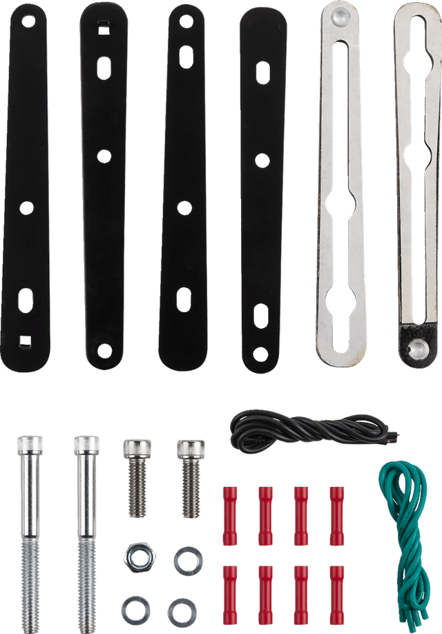 SADDLEMEN 2020-0422 Turn Signal Relocation Kit - Sportster - Black