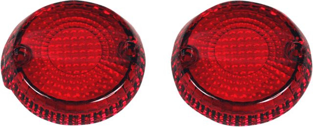 CUSTOM DYNAMICS 2020-0616 Replacement Signal Lenses - Red