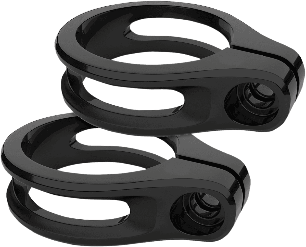 RSD 2020-0635 Fork Clamp Mounts - Gloss Black