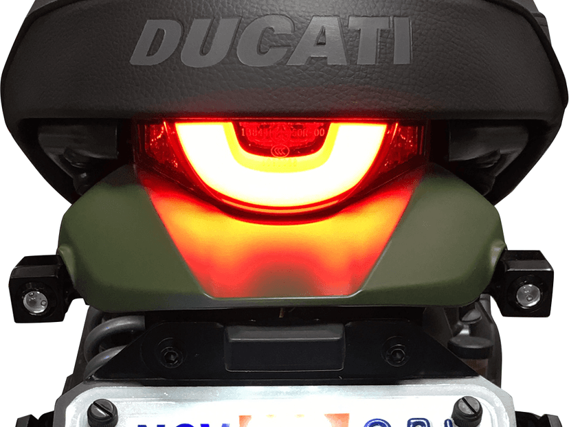 JOKER MACHINE 2020-1422 Side-mount LED Turn Signals - Black/Amber — image 2 of 7