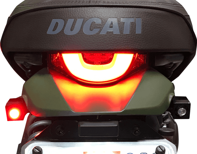 JOKER MACHINE 2020-1422 Side-mount LED Turn Signals - Black/Amber — image 5 of 7
