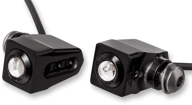 JOKER MACHINE 2020-1422 Side-mount LED Turn Signals - Black/Amber — image 1 of 7