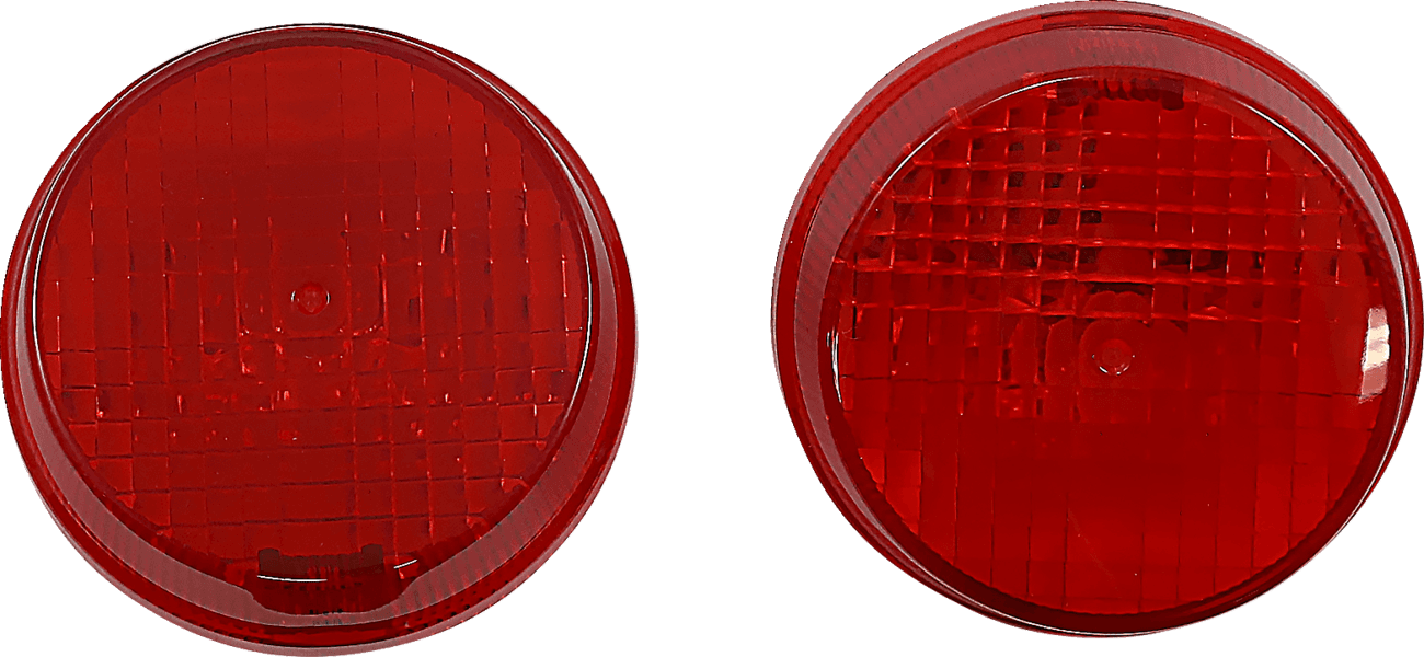 CUSTOM DYNAMICS 2020-1428 Turn Signal Lenses - Red