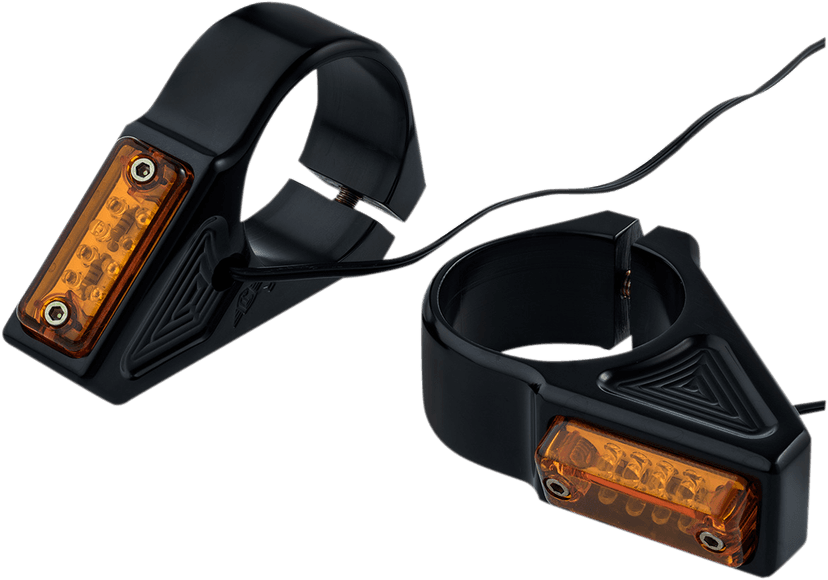 JOKER MACHINE 2020-1449 LED Turn Signals - 39 mm - Black — image 1 of 3