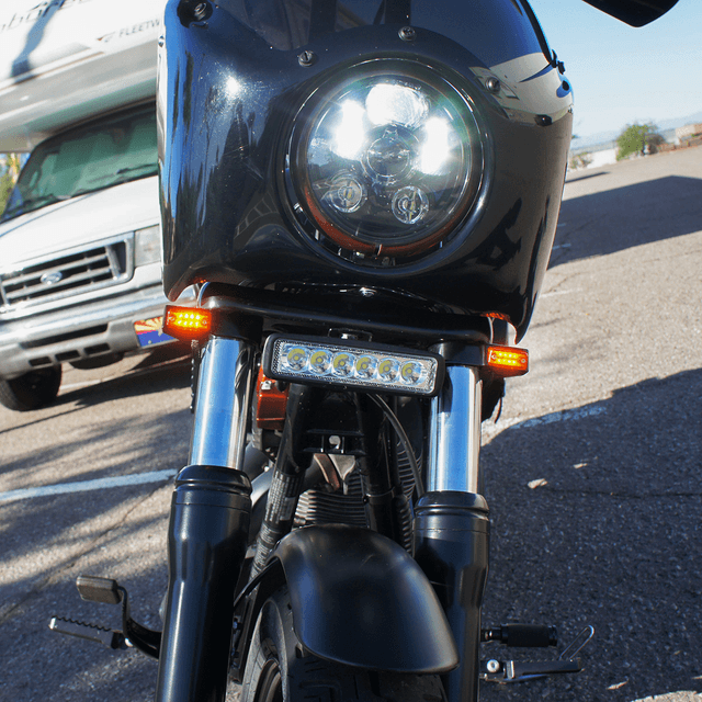 JOKER MACHINE 2020-1449 LED Turn Signals - 39 mm - Black — image 3 of 3