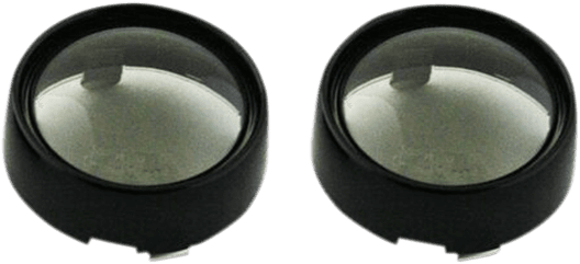 CUSTOM DYNAMICS 2020-1582 Bullet Signal Lenses - Black/Smoke