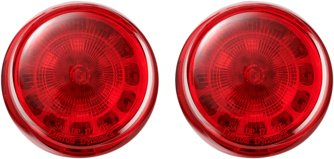 CUSTOM DYNAMICS 2020-1673 Bullet Signal Insert - 1156 - Red