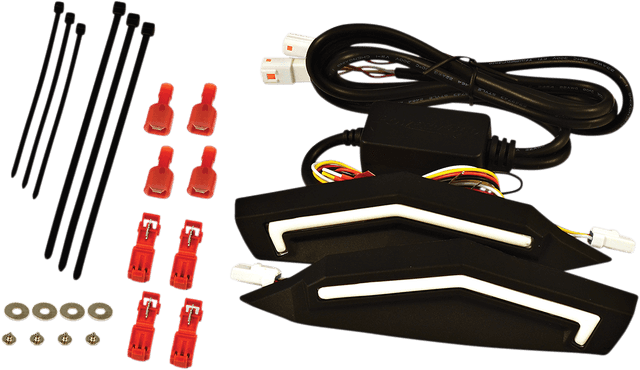 POWERMADD 2020-1702 LED Turn Signal Kit - Sentinel - Handguards — image 3 of 4