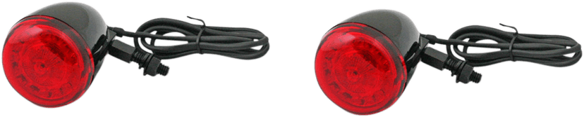 CUSTOM DYNAMICS 2020-1737 ProBEAM® Turn Signals - Gloss Black/Red - Universal — image 1 of 3