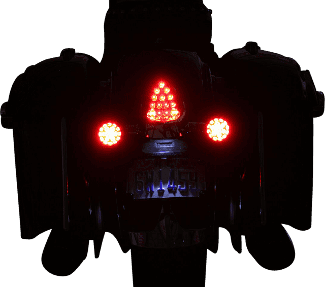 CUSTOM DYNAMICS 2020-1745 ProBEAM® Turn Signals - Black/Red — image 2 of 2