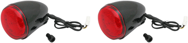 CUSTOM DYNAMICS 2020-1745 ProBEAM® Turn Signals - Black/Red — image 1 of 2