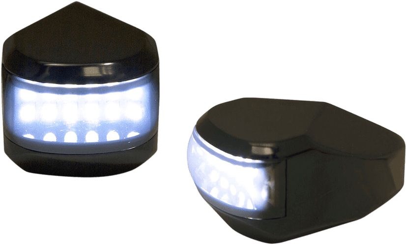 ALLOY ART 2020-1764 LED Driving/Turn Signal Light - Black - Smoke Lens — image 2 of 3