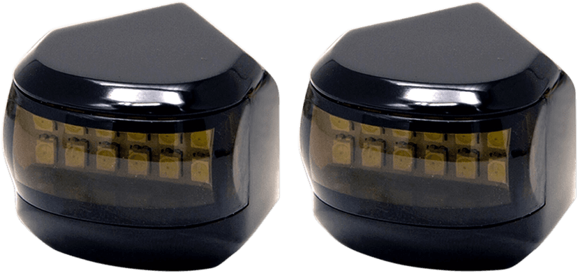 ALLOY ART 2020-1764 LED Driving/Turn Signal Light - Black - Smoke Lens — image 3 of 3