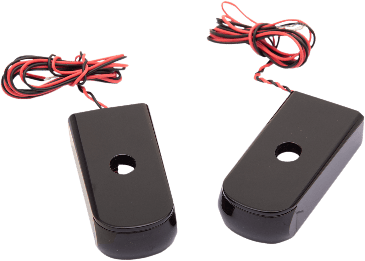 ALLOY ART 2020-1766 Strut Light - LED - Smoke/Red Black