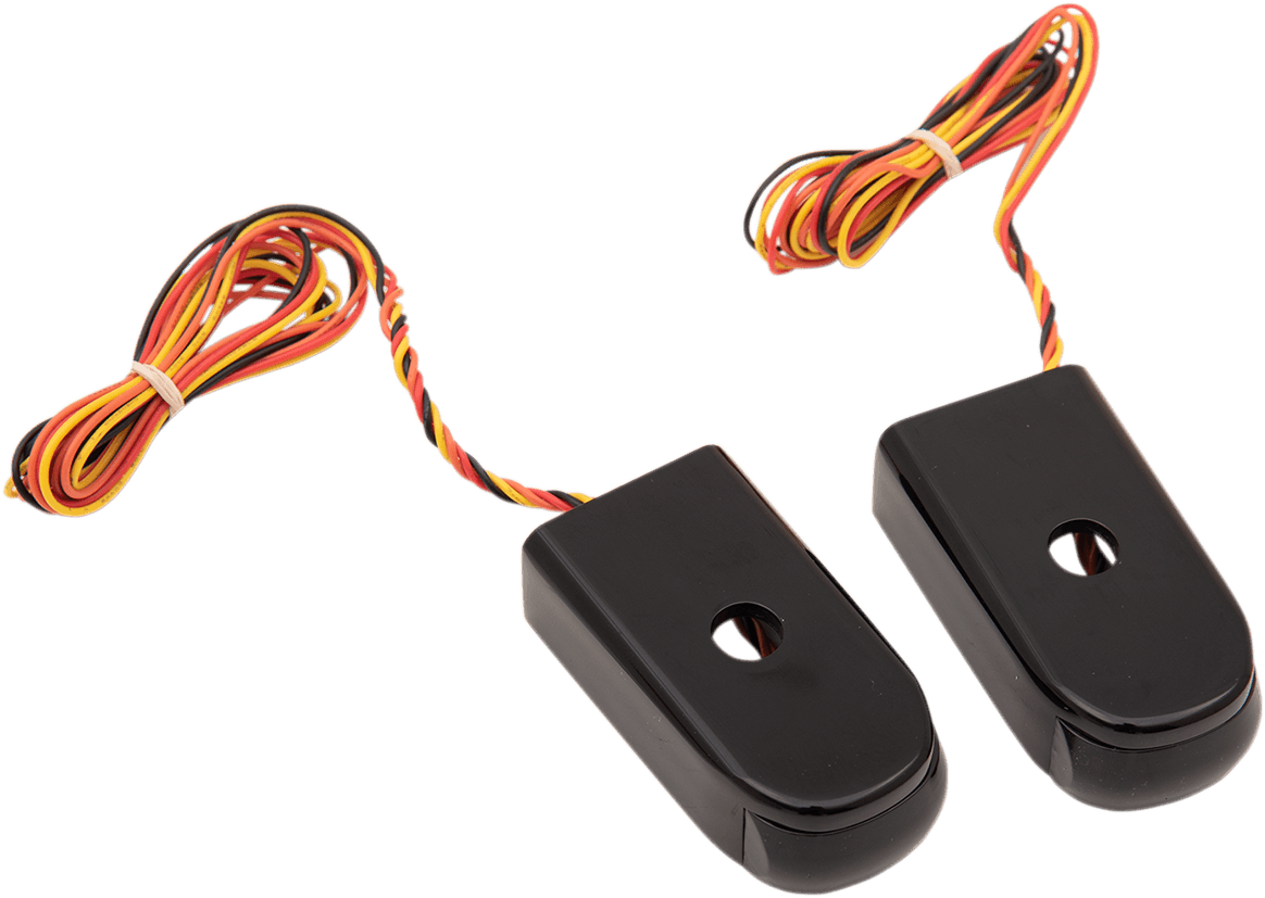 ALLOY ART 2020-1788 Strut Light - LED - Smoke/Red Black FXLR