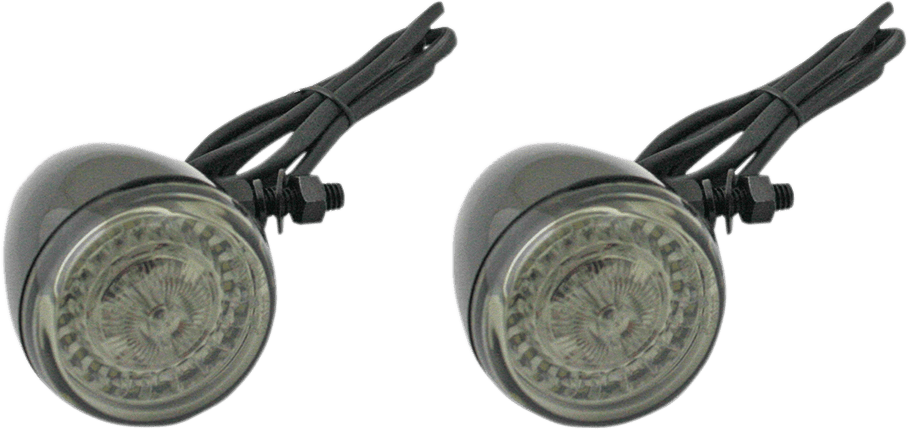 CUSTOM DYNAMICS 2020-1796 Front Turn Signal - Universal - Black