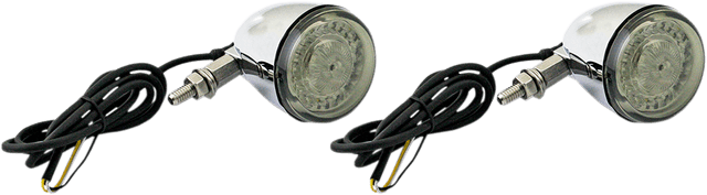 CUSTOM DYNAMICS 2020-1797 Front Turn Signal - Universal - Chrome