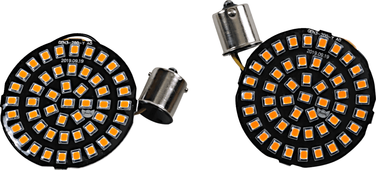 DRAG SPECIALTIES 2020-1809 Bullet-Style Turn Signal Insert - Amber