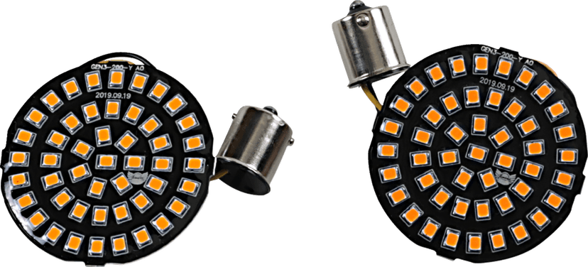DRAG SPECIALTIES 2020-1809 Bullet-Style Turn Signal Insert - Amber