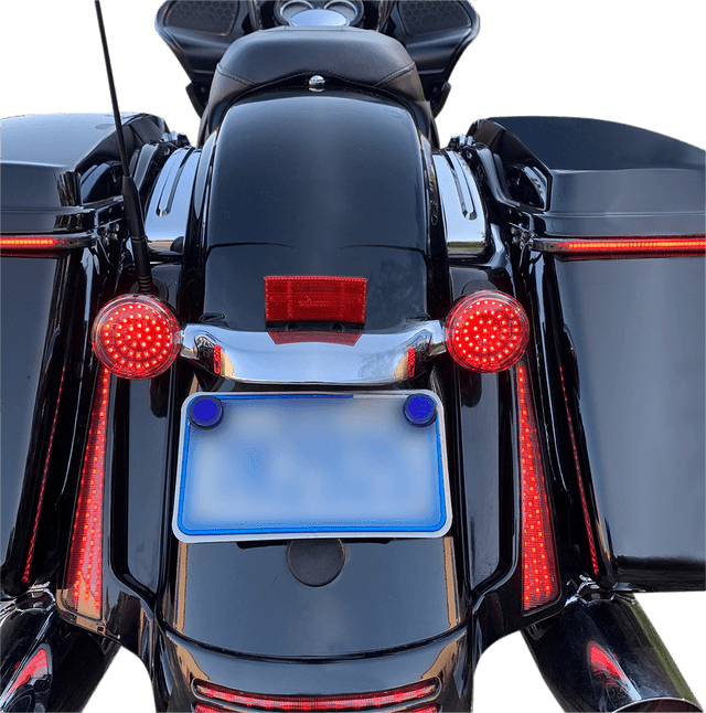 DRAG SPECIALTIES 2020-1811 Bullet-Style Turn Signal Insert - Red — image 2 of 2