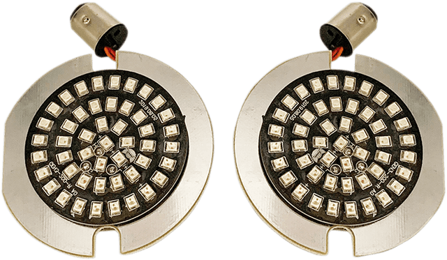 DRAG SPECIALTIES 2020-1814 Flat-Style Turn Signal Insert - Red — image 1 of 2
