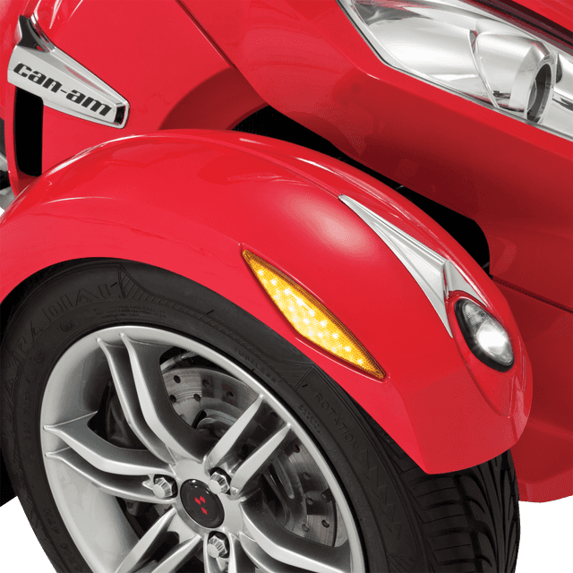 SHOW CHROME 2020-1869 Marker Light - Amber - Can-Am — image 4 of 4