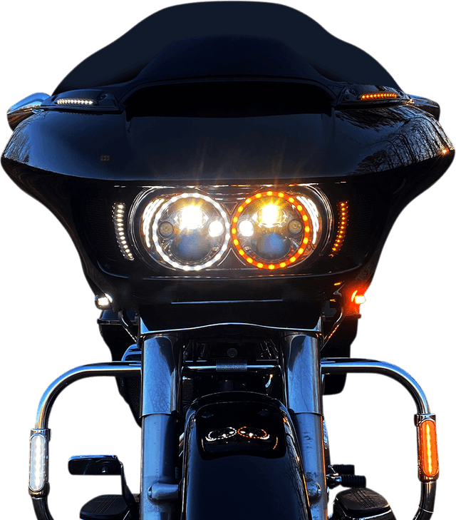 CUSTOM DYNAMICS 2020-1871 Turn Signal - FLTR - Gloss Black — image 3 of 7