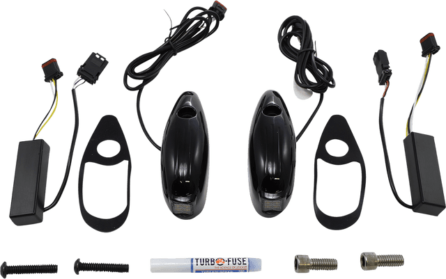 CUSTOM DYNAMICS 2020-1871 Turn Signal - FLTR - Gloss Black — image 1 of 7