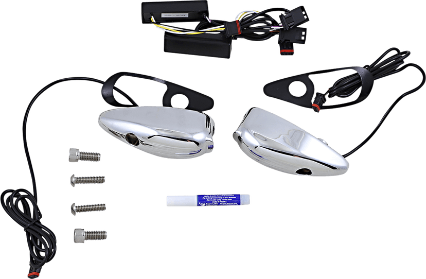 CUSTOM DYNAMICS 2020-1872 Turn Signal - FLTR - Chrome — image 1 of 3