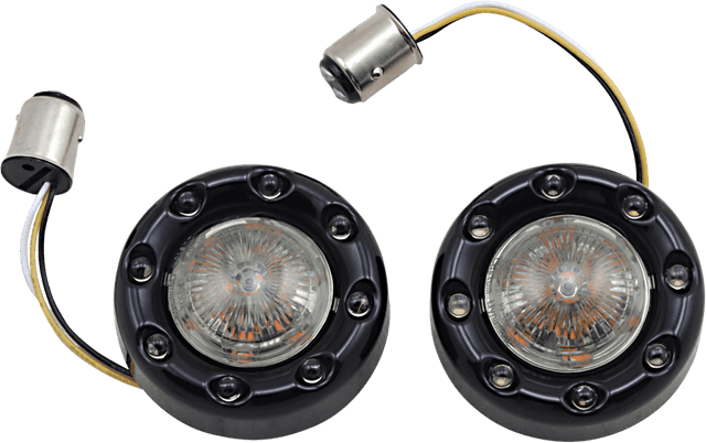 CUSTOM DYNAMICS 2020-1873 Bullet Turn Signal 1157 - Black - Smoke Lens — image 1 of 2