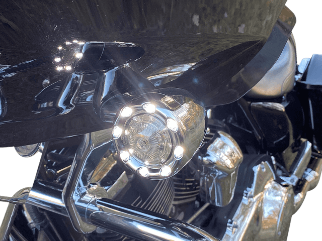 CUSTOM DYNAMICS 2020-1874 Bullet Turn Signal 1157 - Chrome - Smoke Lens — image 2 of 2