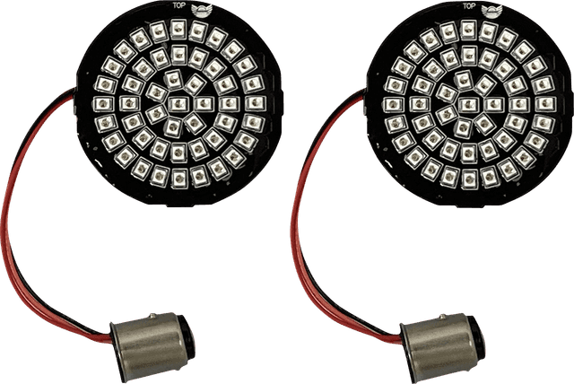 CUSTOM DYNAMICS 2020-1909 LED Rear Turn Signal Insert - Red - 1157 — image 3 of 5