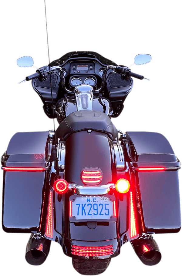 CUSTOM DYNAMICS 2020-1909 LED Rear Turn Signal Insert - Red - 1157 — image 4 of 5