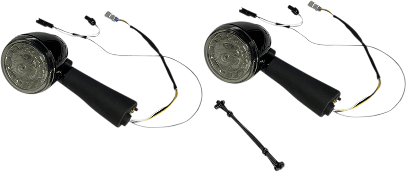 CUSTOM DYNAMICS 2020-1912 ProBEAM® LED Turn Signal - Rear - Black - Scout