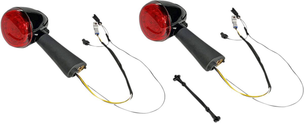 CUSTOM DYNAMICS 2020-1914 ProBEAM® LED Turn Signal - Rear - Black - Scout