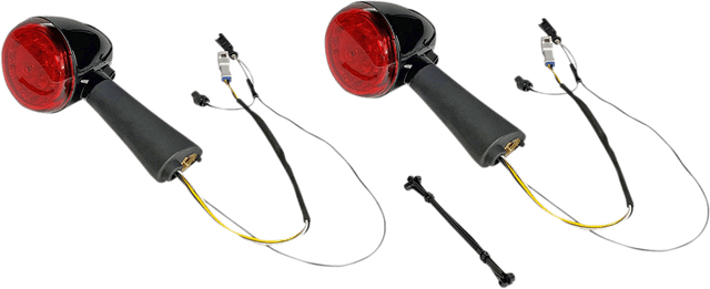 CUSTOM DYNAMICS 2020-1914 ProBEAM® LED Turn Signal - Rear - Black - Scout