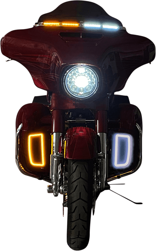 CUSTOM DYNAMICS 2020-1919 Lower Fairing Light Inserts — image 2 of 9