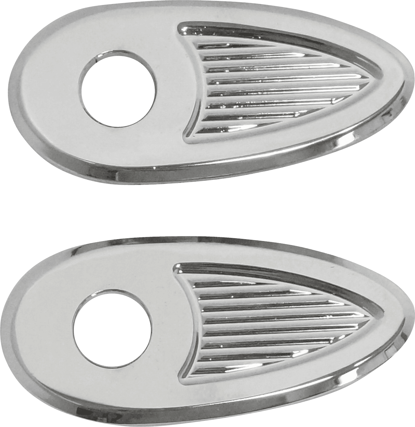 KODLIN USA 2020-1924 Fender Strut Adapter - Rear - Chrome