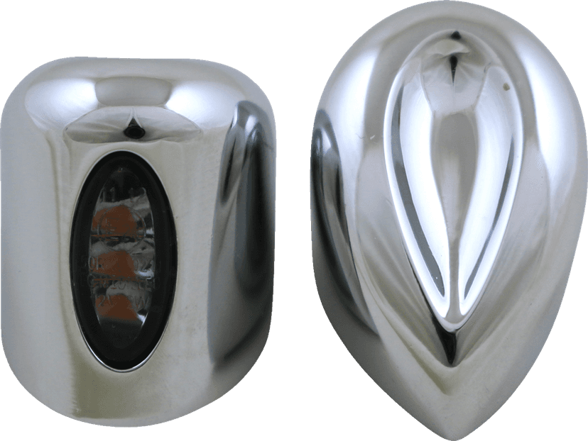 KODLIN USA 2020-1926 Turn Signal - Chrome — image 3 of 4