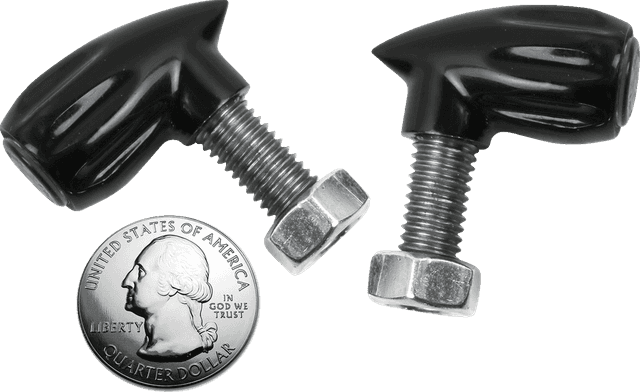 KODLIN USA 2020-1929 Indicator Lights - Bullet - Grooved - Black — image 2 of 3
