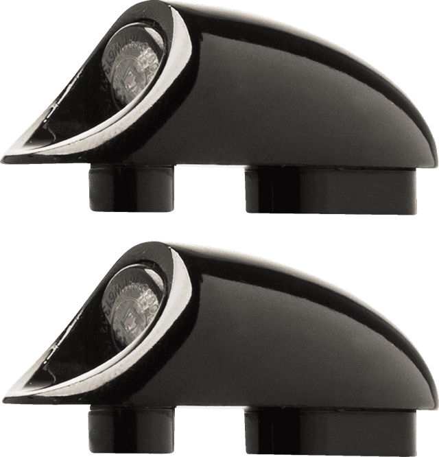 KODLIN USA 2020-1933 3-1 Mini Fender Strut Indicator Lights - Black — image 1 of 8