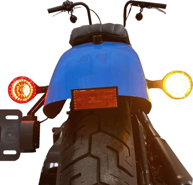 CUSTOM DYNAMICS 2020-2122 Turn Signal Inserts - Amber/Red - Harley-Davidson® — image 3 of 3