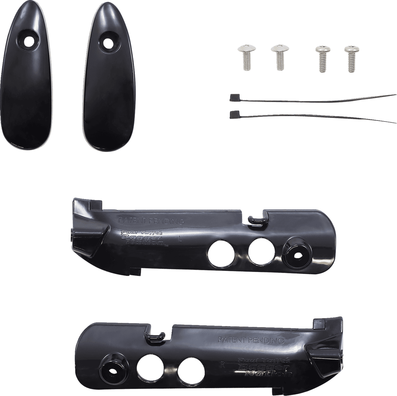PAUL YAFFE BAGGER NATION 2020-2127 Turn Signal Eliminator - Black - Road Glide