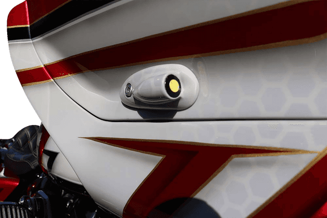 PAUL YAFFE BAGGER NATION 2020-2132 Run/Turn Signal - Amber/White - Black - FLTR — image 3 of 3