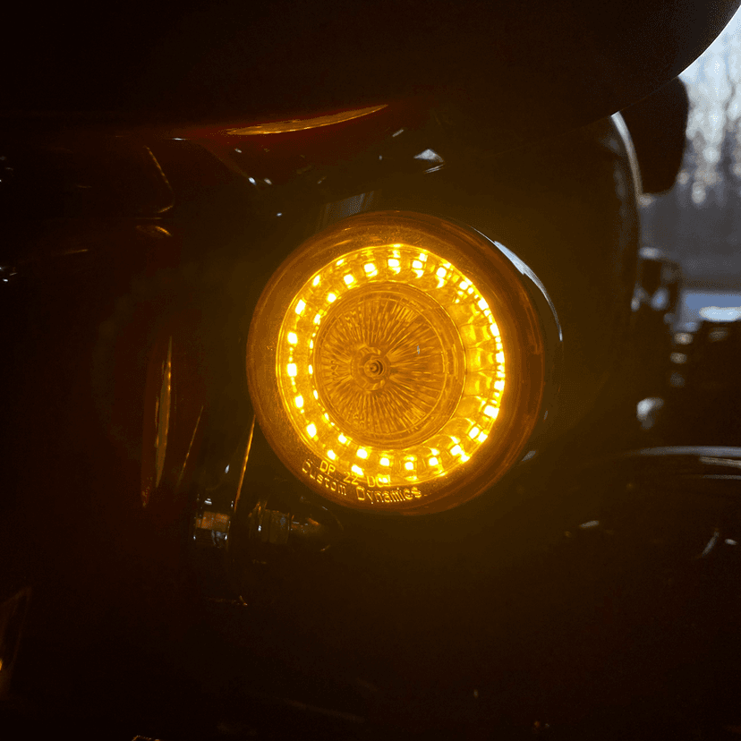 CUSTOM DYNAMICS 2020-2136 Turn Signal - Amber Lens — image 3 of 3