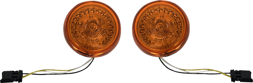 CUSTOM DYNAMICS 2020-2137 Turn Signal - Amber Lens - CVO