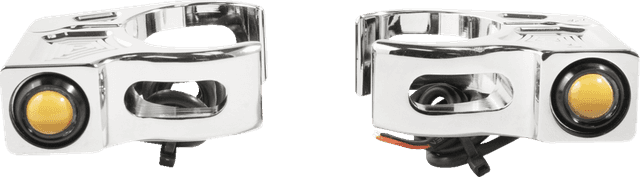 JOKER MACHINE 2020-2143 Turn Signal - 39 mm - Amber - Chrome — image 1 of 5
